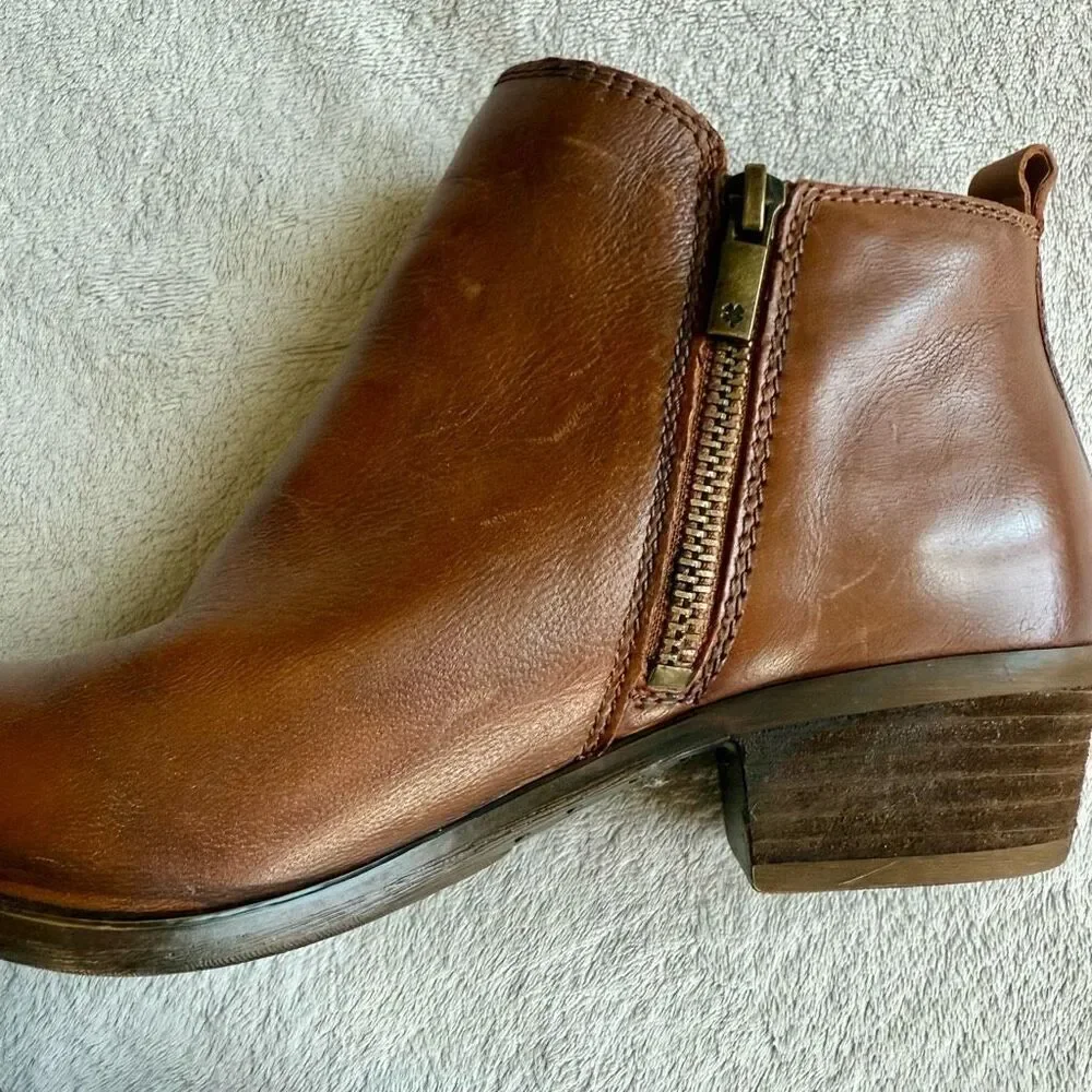Lucky Brand Women’s Toffee Basel Bootie